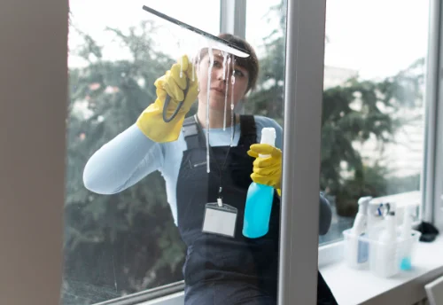 Nettoyage de vitres intérieures et extérieures à Bernex